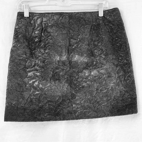 C&C California Womens Mini Skirt Size Small Floral Embroidered Goth Y2K Party - Picture 4 of 10
